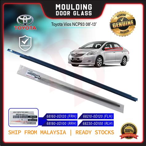 ORIGINAL TOYOTA VIOS NCP42 NCP93 NCP150 GLASS DOOR MOULDING SEAL RUBBER