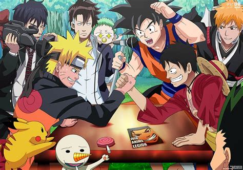 1920x1080px | free download | HD wallpaper: Uzumaki Naruto, Monkey D. Luffy, crossover, Kurosaki ...