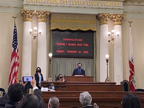 Mike Fong Sworn In As Assemblymember For The 49th District Une News