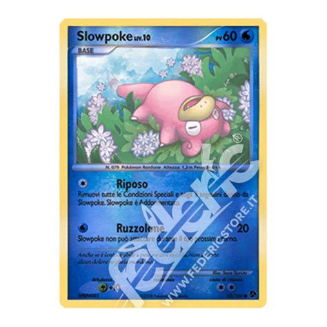 Slowpoke Comune Reverse It Mint Federicstore