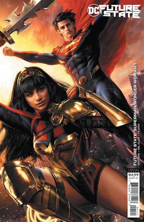 Future State Superman Wonder Woman 1 Cover B Variant Jeremy Roberts