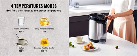 VEVOR Instant Hot Water Dispenser 3L 102oz Electric Countertop Water Dispenser VEVOR US