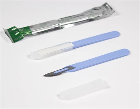 Disposable Carbon Steel Product Safety Sterile Scalpel Handle Surgical