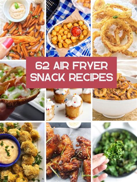 Easy Air Fryer Snack Sweet And Savoury Recipes