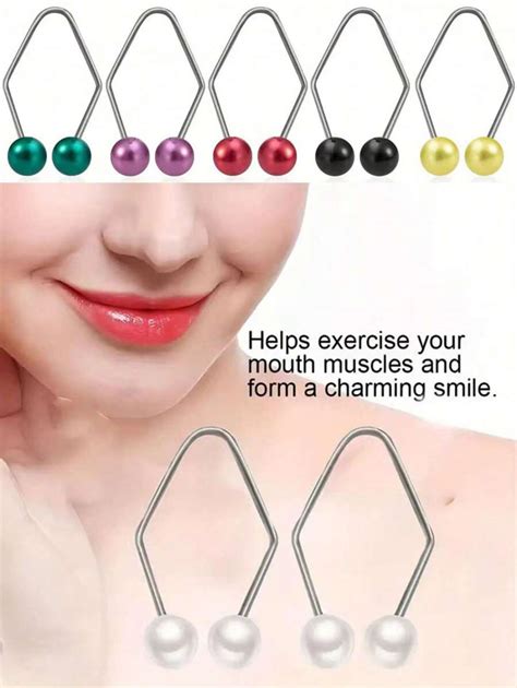 2 Pieces Of Facial Dimple Trainer, Easy To Wear, Helps Form Natural ...