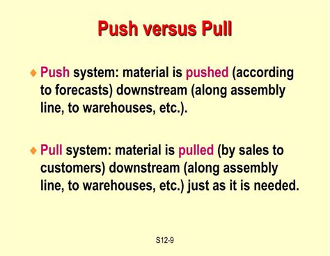 PPT Operations Management Just In Time Systems Supplement 12