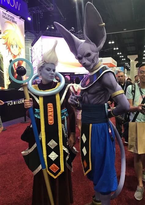 Whis and Beerus | Dbz cosplay, Cat cosplay, Beerus