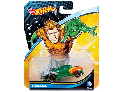 Hot Wheels DC Comics Aquaman Mattel DKJ66 DMM14 Carrinho De Brinquedo Magazine Luiza