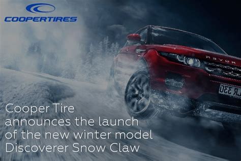 Cooper Tire announces the launch of the new winter model Discoverer ...