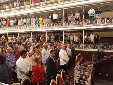 Participa D Az Canel En El Claustro Solemne Por Los A Os De La