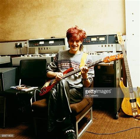 Posed Portrait Of John Taylor Bassist With British Band Duran Duran In 1982 John Taylor Duran