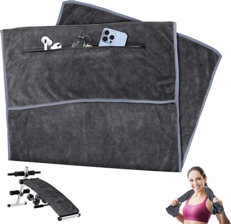 Fitnesshanddoek Fitnesshanddoek Van Microvezel Met Badstofstructuur