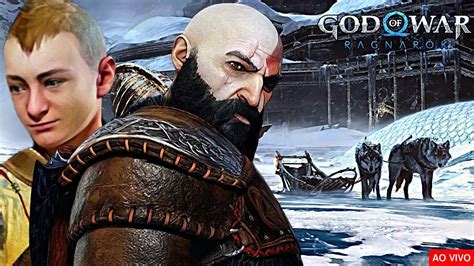 LIVE God Of War Ragnarok Continuando A Jornada Ps5