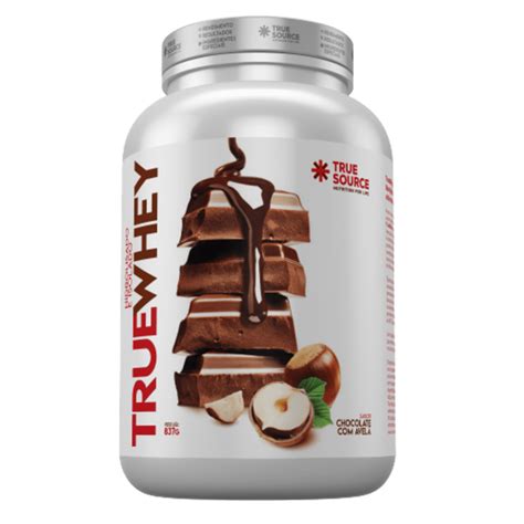 Whey True Source É Bom - True Whey Hidrolisado e Isolado - True Source - Chocolate com Avelã ...