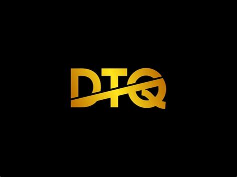 Premium Vector Design A Logo For A Company Called Dtq