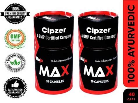 Cipzer Mojo Max Capsule At Rs 350 Bottle Sonipat Id 26391156830