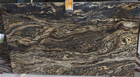 Fusion Black Granite Slabs From India