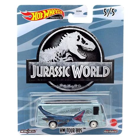 Carro Hot Wheels Jurassic Park World Hw Tour Bus Atacado Collections