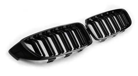 BMW F32 F33 F36 Frontgrill Nyrer M4 Design Blanksort V2 Grill Nyrer