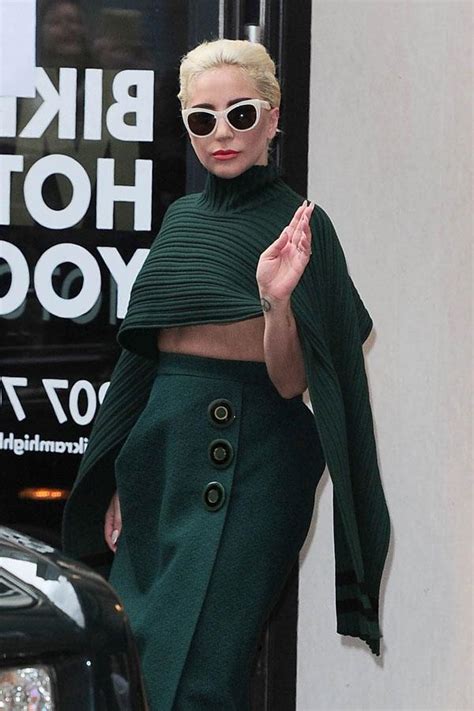 Put Your Paws Up Lady Gaga Flaunts Major Under Boob In Epic Wardrobe Malfunction See The Photos