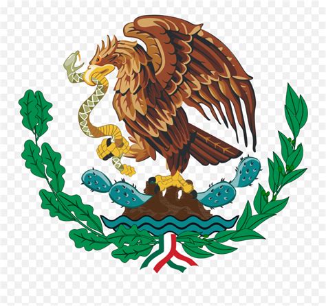 Png V Mexico Coat Of Arms Emojimexican Flag Emoticon Free