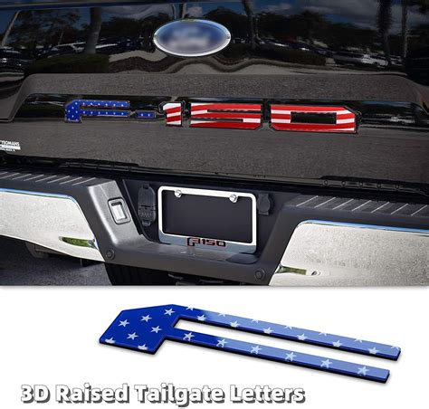 US Flag F 150 TailGate Insert Emblem Letters Compatible For Etsy