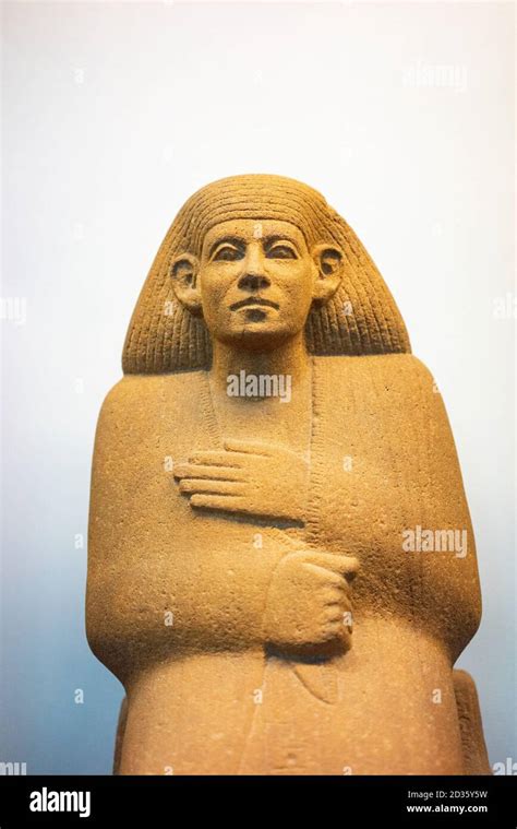 Quartzite Statue Of Ankhrekhu 1850 Bc 12th Dynasty Middle Kingdom