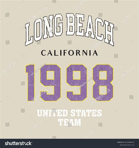 Long Beach Font Images Stock Photos Vectors Shutterstock