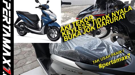 Cara Buka Jok Darurat Saat Aki Tekor Yamaha Freego S Connected