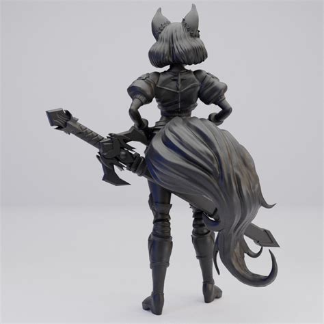 Hot Goblin フェネックガール ミニチュア 獣人戦士 ホットゴブリン