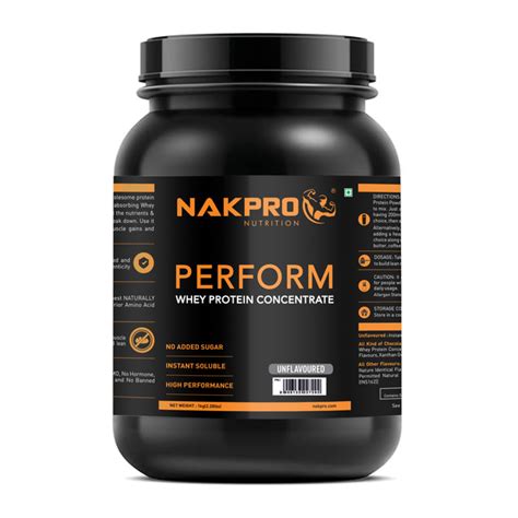 Nakpro Nutrition Whey Protein Powder Perform Whey Nakpro Nutrition