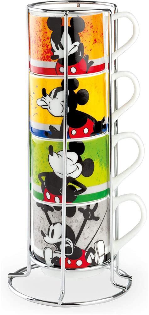 Joyjolt Disney Mickey Mouse Squad Collection Trinkgl Ser Ml Ohne