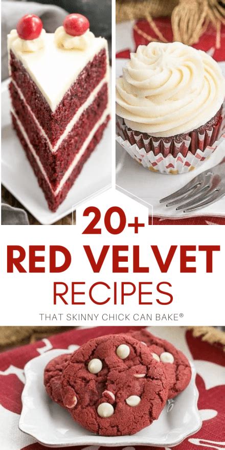 Favorite Red Velvet Recipes That Skinny Chick Can Bake