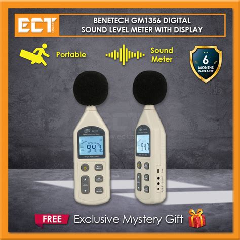 Benetech Gm Digital Sound Level Meter With Display Dba Dba