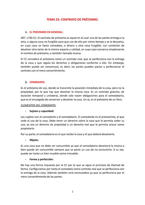 Esquema Tema Apuntes Del Segundo Cuatrimestre De Derecho Civil