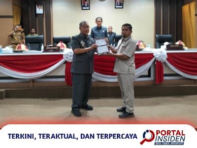 Pemkot Serahkan Ranperda APBD P 2023 Ke DPRD Portal Insiden