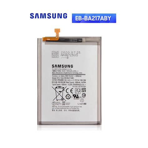 Bateria Samsung Original Nacional Eb Ba217aby A21s Sm A217 A12 Sm A125 A02 Sm A022