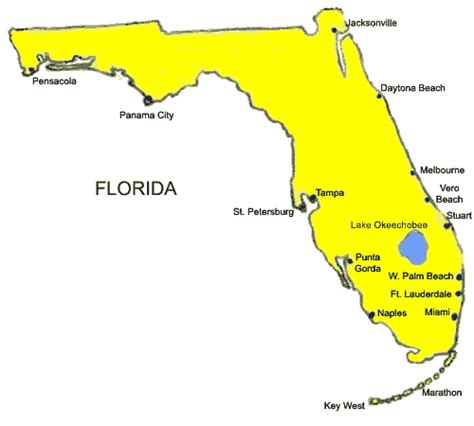 Florida Map Fort Lauderdale To Miami - Map