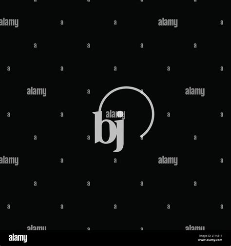 Bj Initials Logo Monogram Design Ideas Stock Vector Image Art Alamy