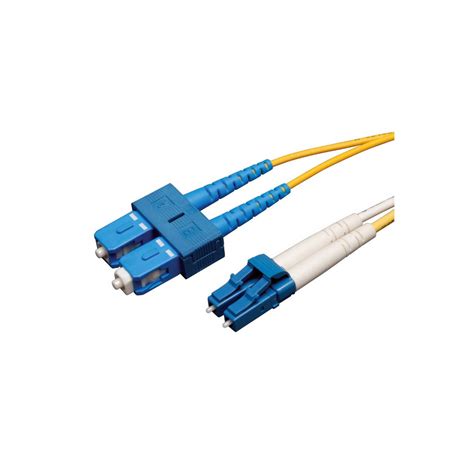 15M DUPLEX FIBER SMF LC/SC 8.3/125 PATCH (N366-15M)