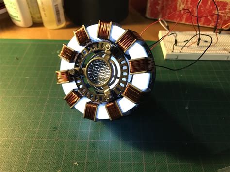 stl file iron man arc reactor template     print