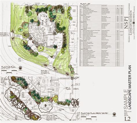 Katie's Landscape: Example of a Landscape Master Plan