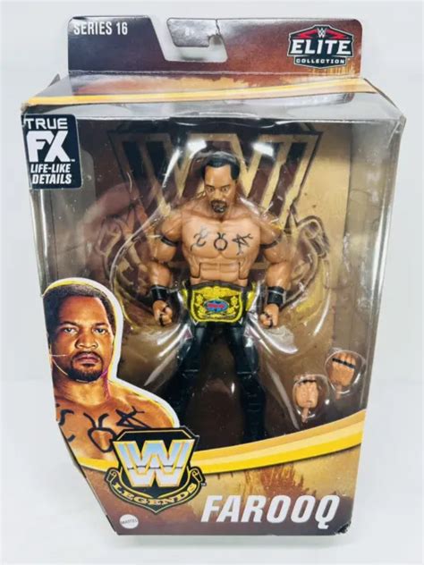 MATTEL WWE LEGENDS Elite Collection Series 16 Farooq Action Figure 157