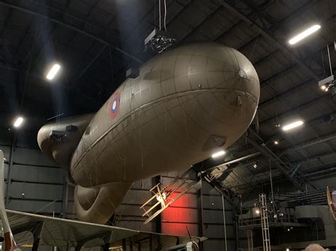 This Absolute Unit Of A Blimp Taken In The Air And Space Museum In