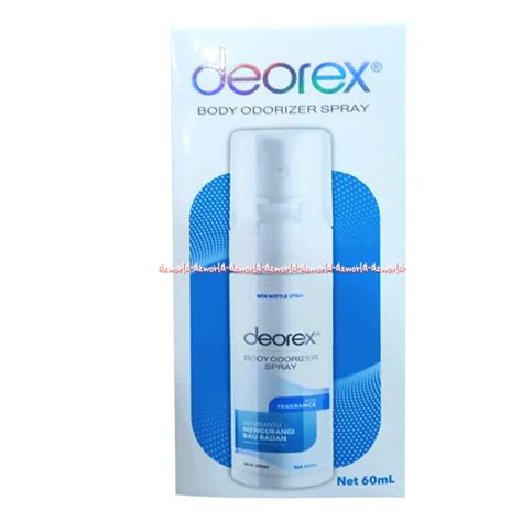 Jual Deorex Body Odorizer Spray 60ml Membantu Mengurangi Bau Badan