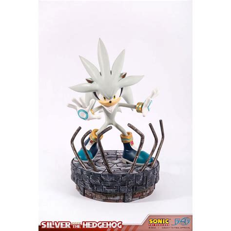 Toystnt Sonic The Hedgehog Estatua Silver The Hedgehog Cm