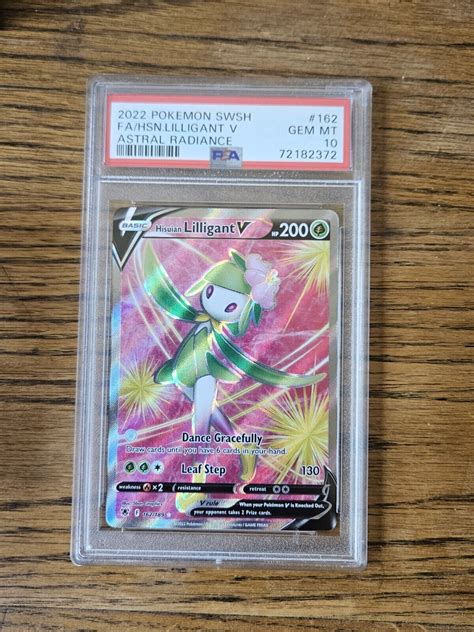 Pok Mon Tcg Hisuian Lilligant V Astral Radiance Holo Full Art