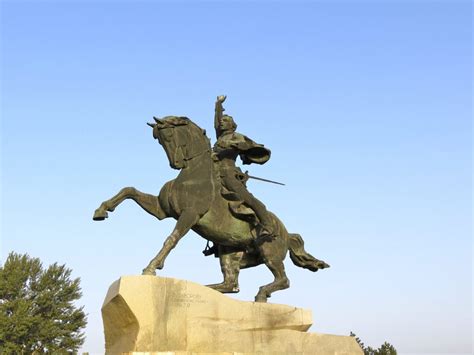 Equestrian Statue Of Alexander Suvorov In Tiraspol Moldova