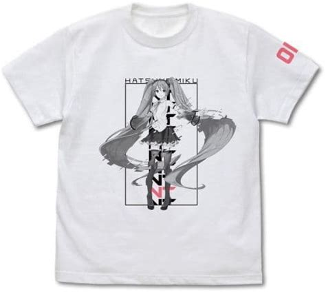 駿河屋 初音ミク Tシャツ ホワイト Xlサイズ 「初音ミク Ntニュータイプ」（tシャツ）