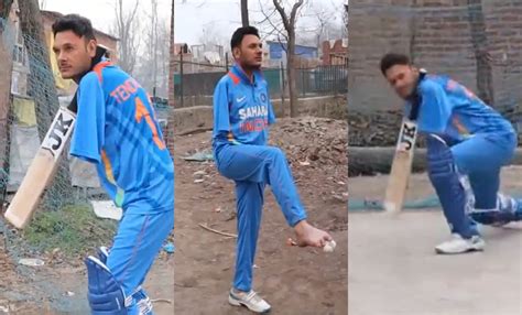 “Cannot describe my happiness…”: J&K's differently-abled cricketer Amir Hussain Lone overwhelmed ...